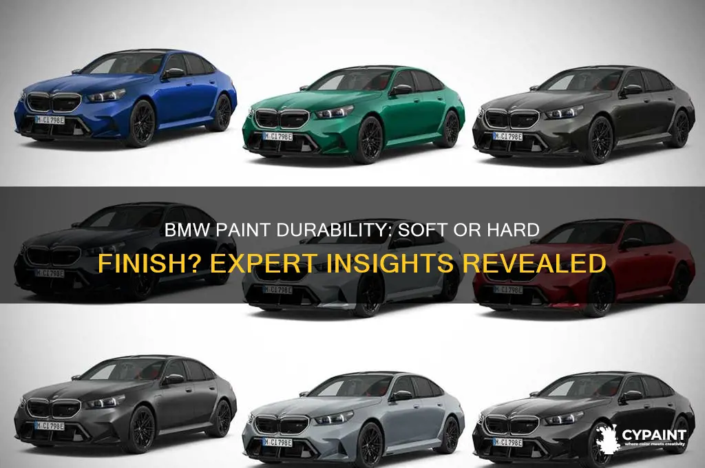 does bmw have soft or hard paint