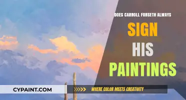Does Carroll Forseth Always Sign His Paintings? Unveiling the Truth