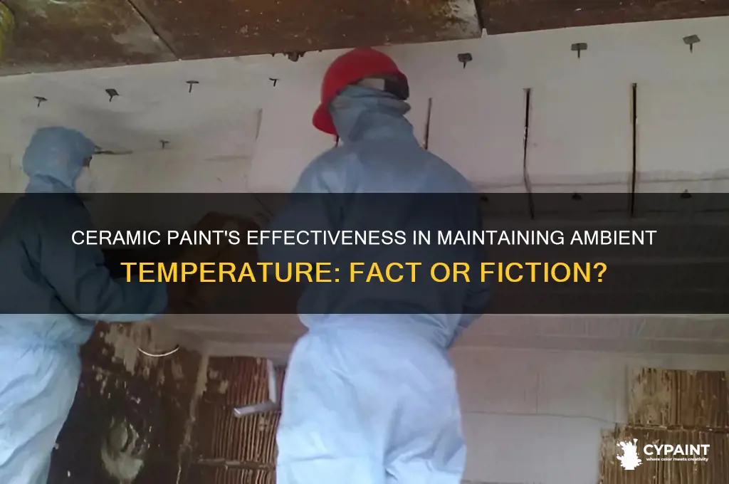 does ceramic paint work for ambient temperature