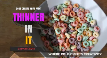 Does Cereal Contain Paint Thinner? Unraveling the Myth and Facts