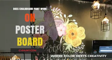 Chalkboard Paint on Poster Board: Creative Tips and Practical Results