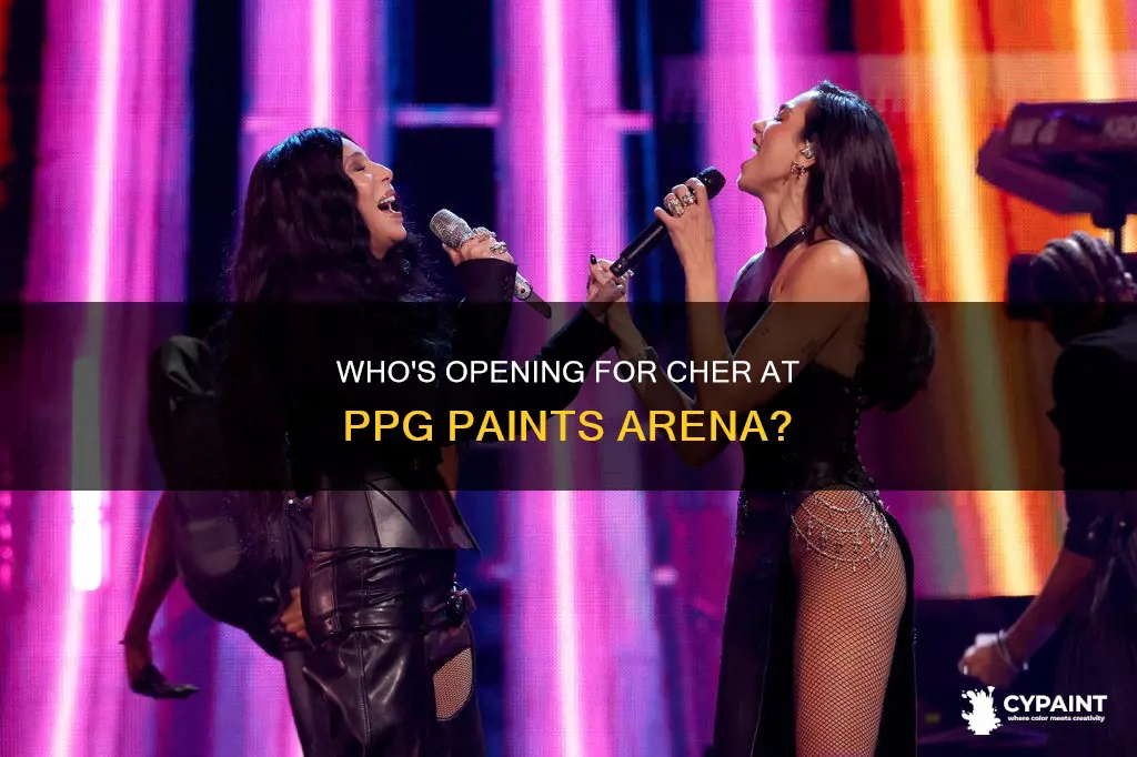 does cher have an opening act ppg paints arena