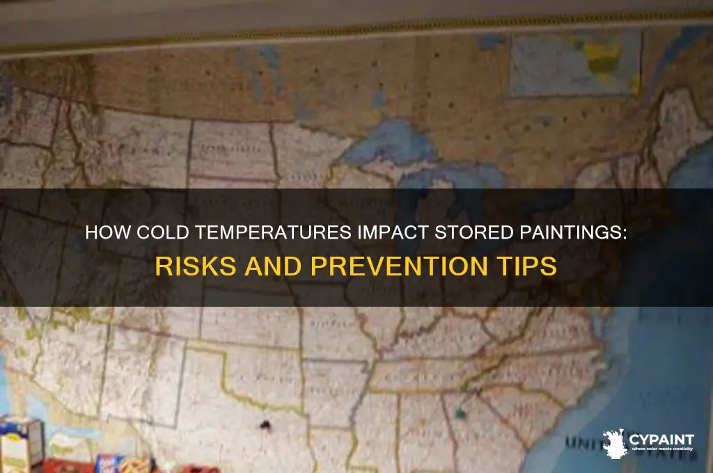 does cold affect painting in a storage unit