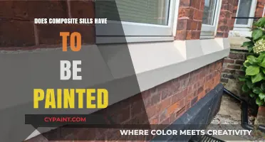 Do Composite Sills Require Painting? A Comprehensive Guide