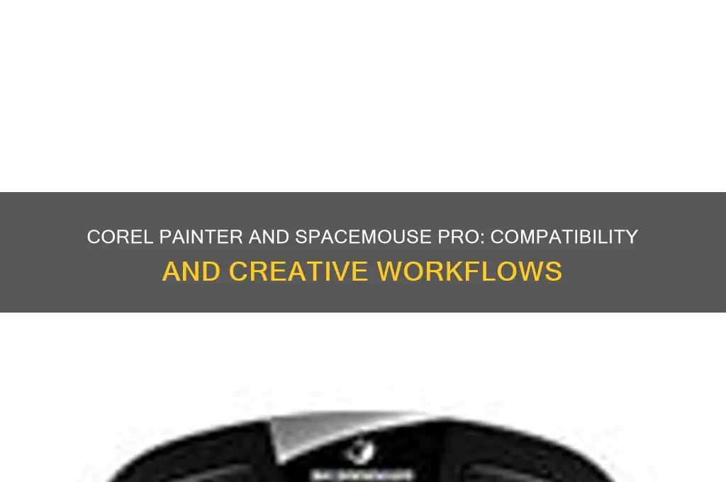 does corel painter support space mouse pro