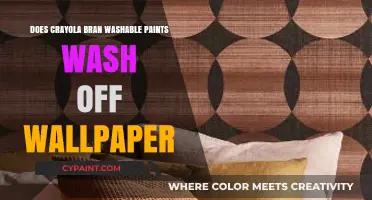Crayola Washable Paints: Do They Really Wash Off Wallpaper?