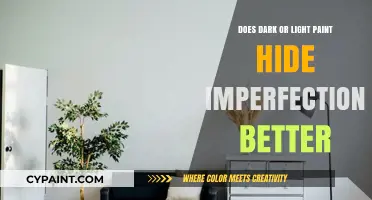 Dark vs. Light Paint: Which Hides Wall Imperfections Better?