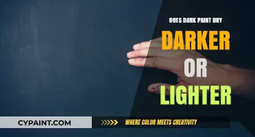 Dark Paint Drying: Does It Darken or Lighten? Unveiling the Truth