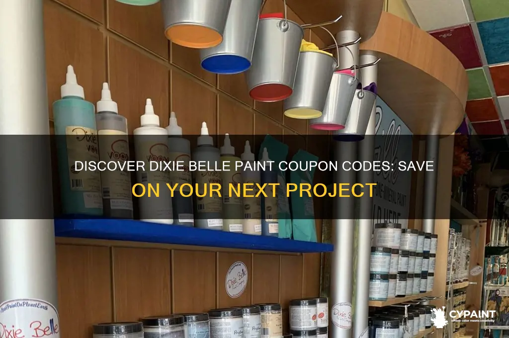 does dixie belle paint have coupon codes