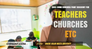 Special Discounts on Paint for Teachers and Churches?
