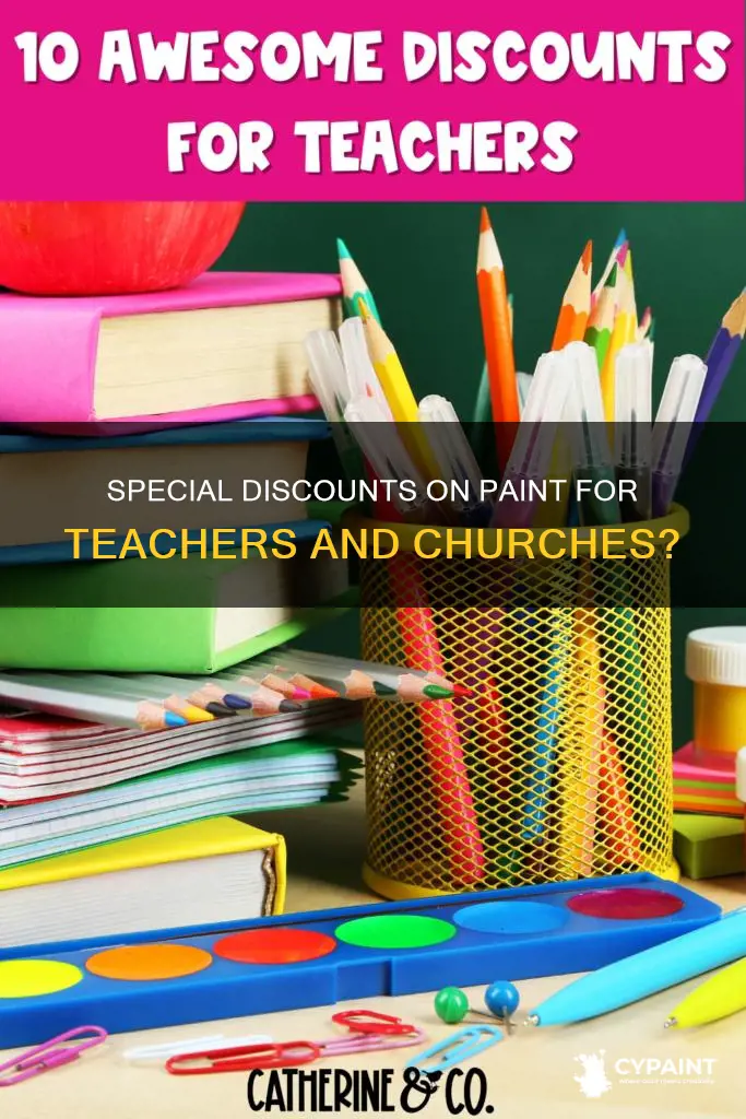 does dunn edwards paint discount for teachers churches etc