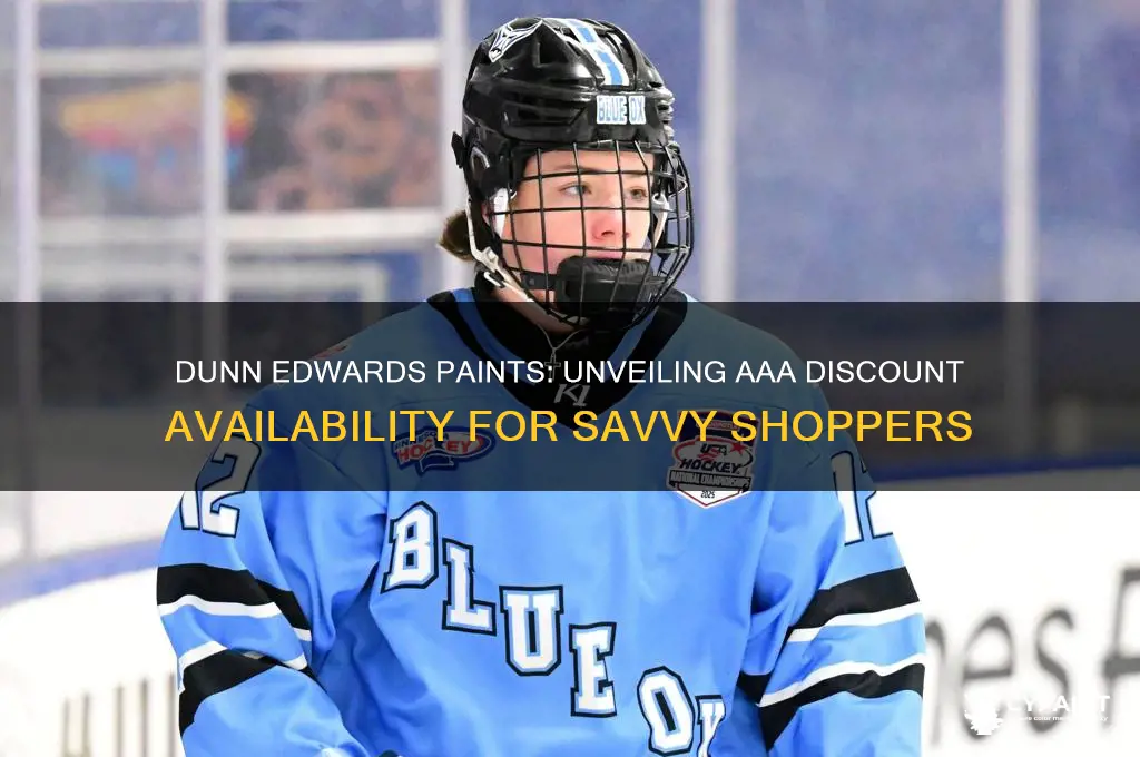 does dunn edwards paints have a aaa discount