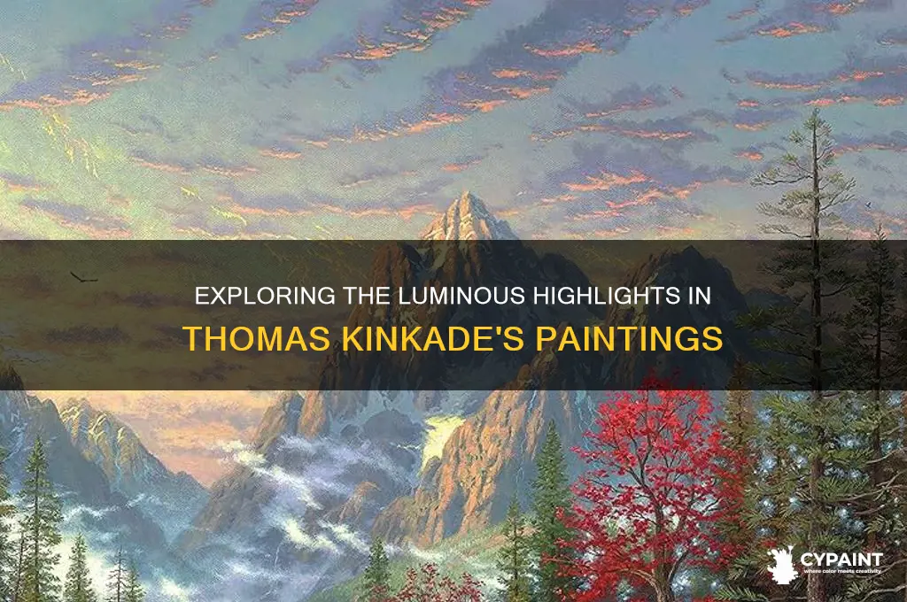 does e p kinkade paintings have highlights