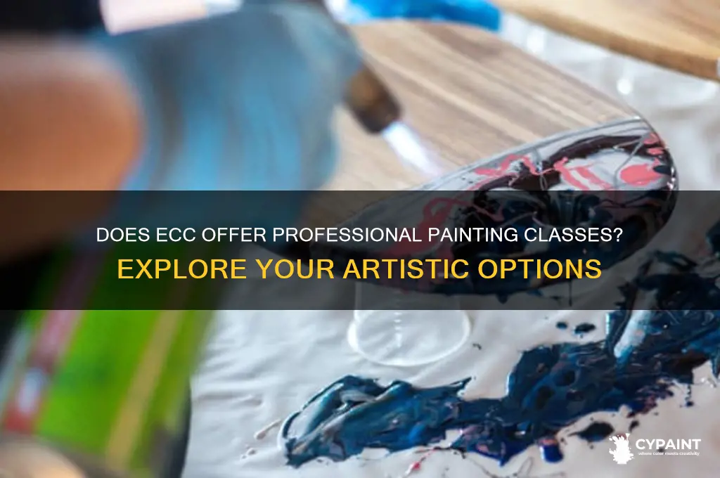 does ecc offer classes for professional painting