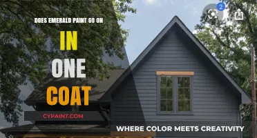 Emerald Paint: One-Coat Wonder or Multiple Layers Needed?