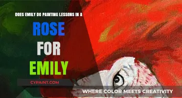 Exploring Emily's Artistic Side: Painting Lessons in 'A Rose for Emily