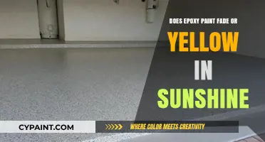Epoxy Paint Durability: Does Sunlight Cause Fading or Yellowing?