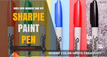 Removing Sharpie Paint Pen: Does Expo Marker Work as a Solution?