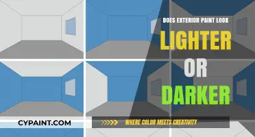 Exterior Paint Color Perception: Lighter or Darker? Unveiling the Truth