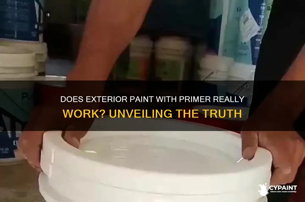 does exterior paint with primer really work