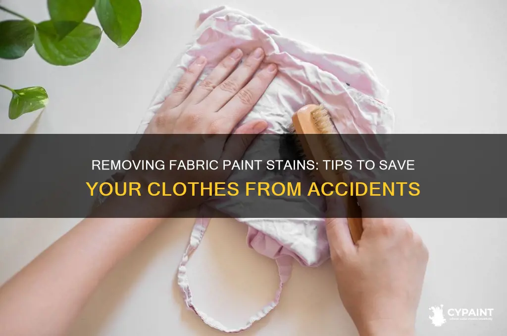 does fabric paint come out of clothes