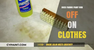 Does Fabric Paint Rub Off? Tips to Prevent Clothing Stains