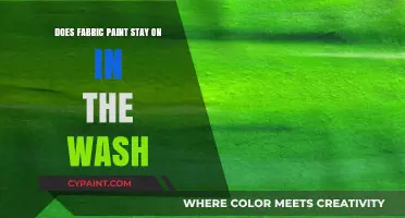 Does Fabric Paint Withstand Washing? Tips for Long-Lasting Results