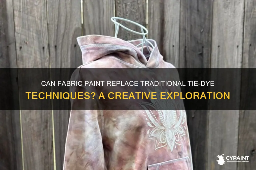 does fabric paint work for tie dye