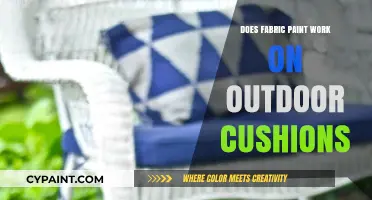Can Fabric Paint Revive Your Outdoor Cushions? A Durability Guide