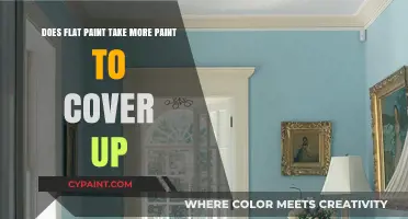 Flat Paint: More Paint Needed for Full Coverage?