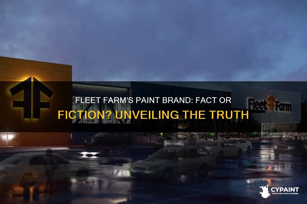 does fleet farm have their own paint brand