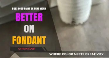 Food Paint or Pens: Which Works Best on Fondant?