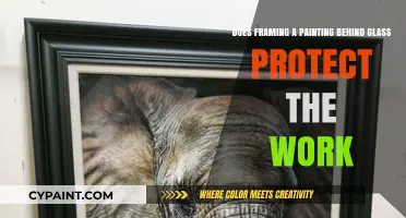 Glass Framing: Protecting Your Painting?