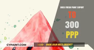 Fresh Paint Export Quality: Does It Support 300 PPI?