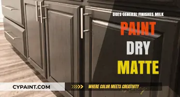 Does General Finishes Milk Paint Dry Matte? A Comprehensive Guide