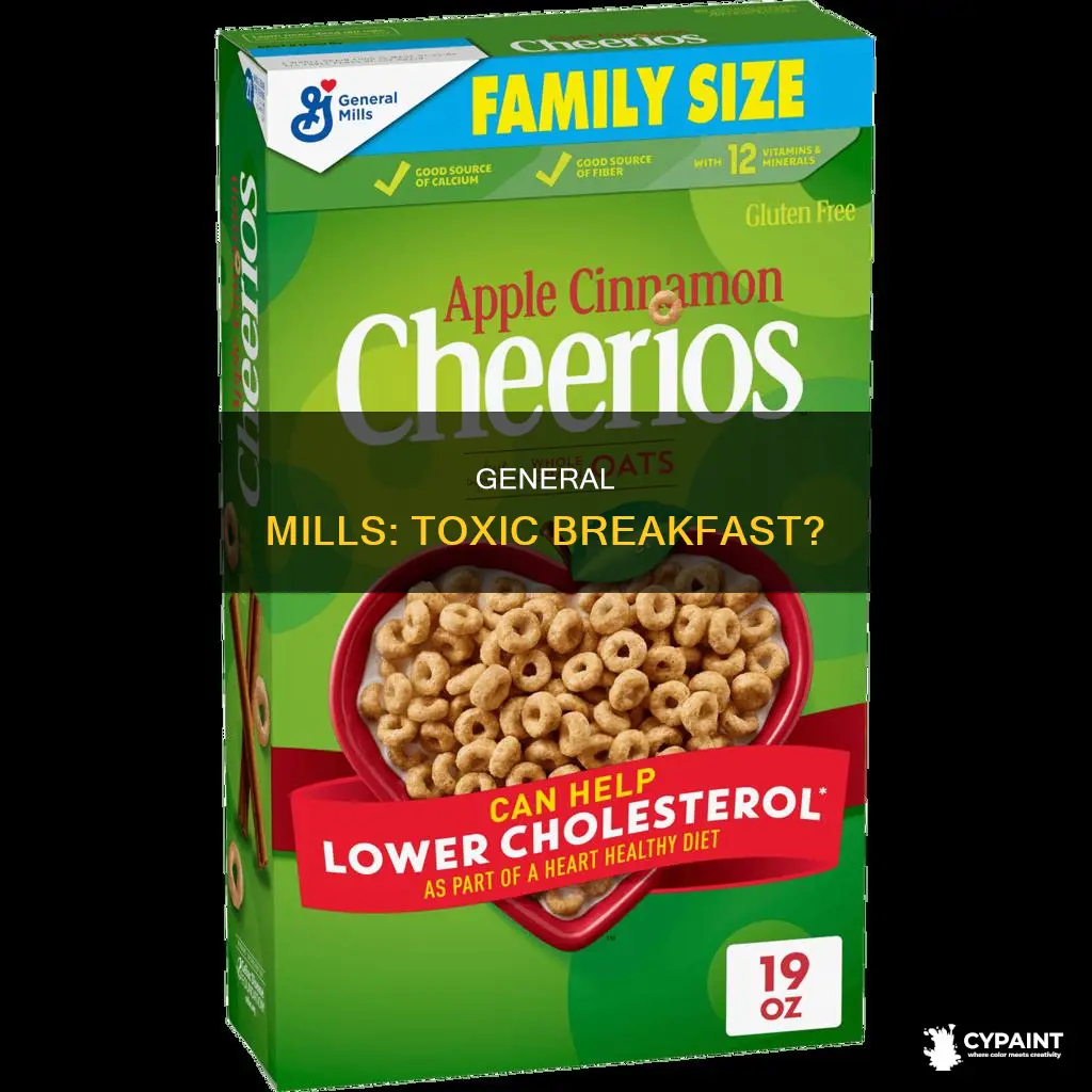 does general mills put paint thinner in their cereal