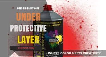 Does GID Paint Glow Under Protective Coatings? A Detailed Analysis