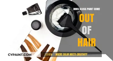 Gloss Paint in Hair: Removal Tips and Effective Solutions