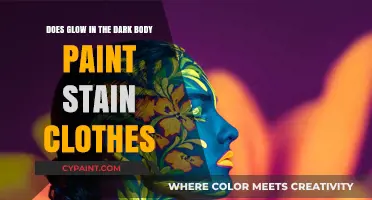 Glow-in-the-Dark Body Paint: Stain or Wash Out?