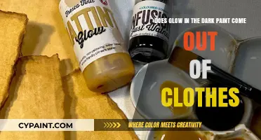 Removing Glow-in-the-Dark Paint Stains from Clothes: Tips and Tricks