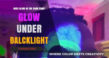Glow-in-the-Dark Paint: Black Light's Effect