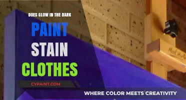 Does Glow-in-the-Dark Paint Stain Clothes? A Complete Guide