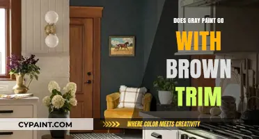 Gray Paint and Brown Trim: A Perfect Match or Mismatch?