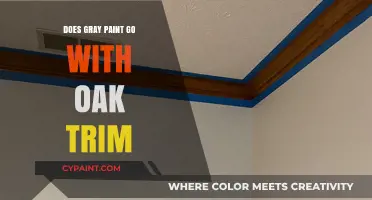 Gray Paint and Oak Trim: A Perfect Match or Mismatch?