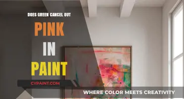 Does Green Cancel Out Pink in Paint? Mixing Colors Explained