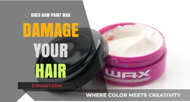 Does Hair Paint Wax Harm Your Hair? Facts and Tips