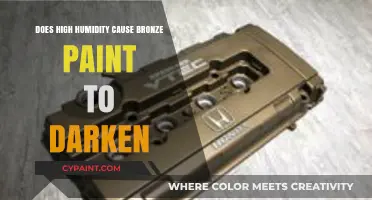 High Humidity's Impact: Does It Darken Bronze Paint Over Time?
