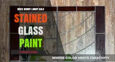 Hobby Lobby's Stained Glass Paint: Availability, Uses, and Creative Ideas