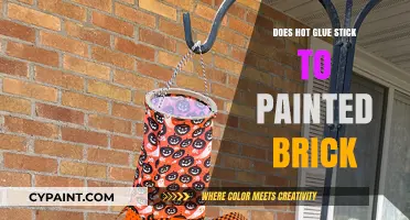 Hot Glue on Painted Brick: Adhesion Tips and Tricks
