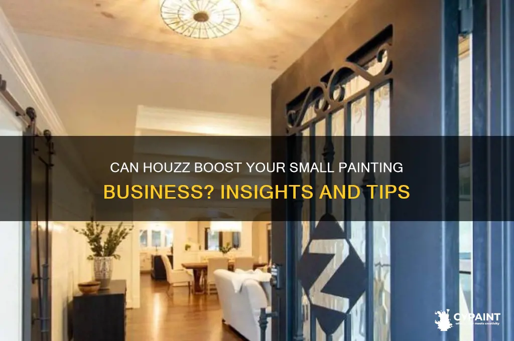 does houzz work for small painting company